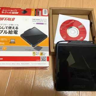 Buffalo USB 2.0対応　ポータブルDVDドライブ
