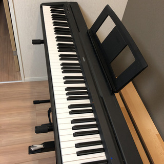 ヤマハ電子ピアノ　p-45bの画像