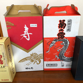 【引渡前】泡盛一升瓶４本＋720ml2本