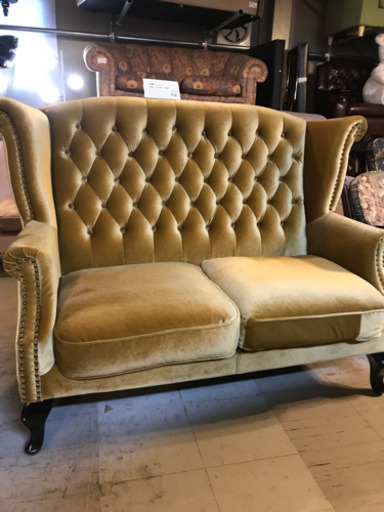 JF01697  ソファ　カーキ