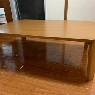 折りたたみローテーブルの画像