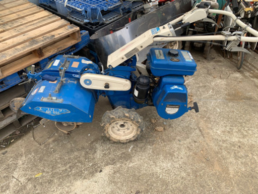 決まりました　Kawasaki 耕運機