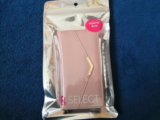 【新品未開封】最終価格 Xperia Ace 手帳型ケース ピンク