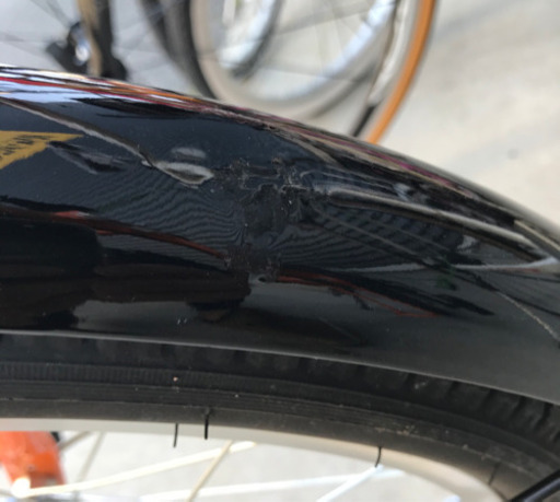 ★ご相談中★新古車★ 折り畳み自転車　オレンジ色　20インチ　外装6段ギア