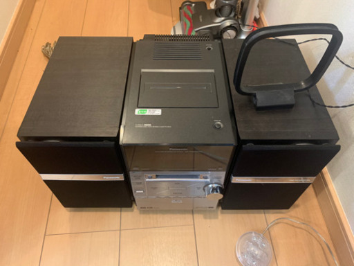 Panasonic パナソニック　CD MD カセット　コンポ