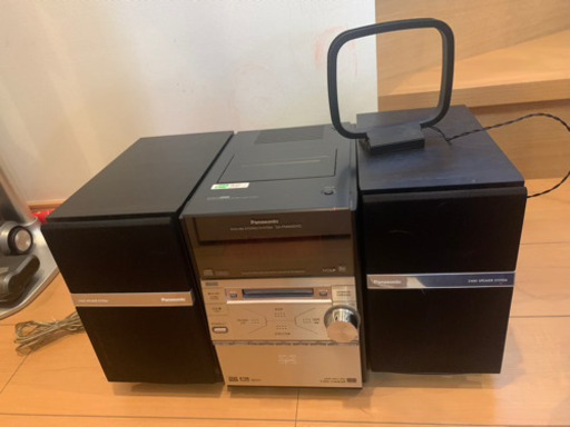 Panasonic パナソニック　CD MD カセット　コンポ
