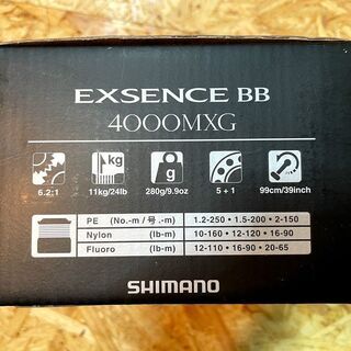 【店舗同時販売中】シマノ　エクスセンス BB　4000MXG　リール　釣り【店頭ご来店購入限定】の画像