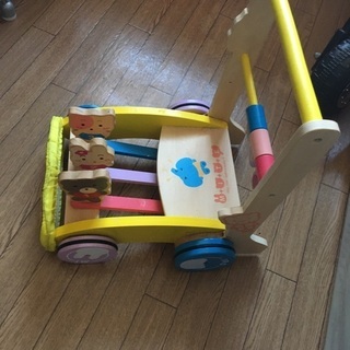 木製手押し車  5月末で処分します！の画像