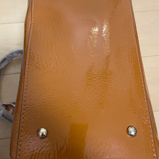 【取引者決定】未使用　エナメル質　2wayバックの画像