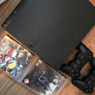 PlayStation3 本体　プレステ3 ソフト4本　コントロ...