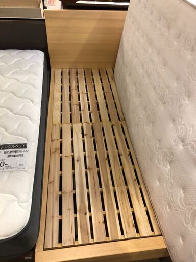 【愛品館市原店】 ニトリ シングルベッド 【管理IGB017306-104】