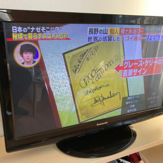 パナソニック　ビエラ　43型　不具合無しの画像