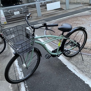 シティサイクル　ビーチクルーザー型