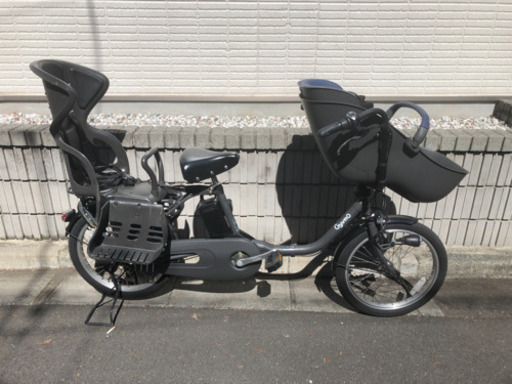 美品 パナソニック ギュットクルーム EX 2019年 12ah 3人乗り 20インチ 現行モデル 電動自転車　新入園　送迎
