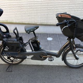 商談中 ブリヂストン　ビッケポーラー 2017年 13.2ah 20インチ 3人乗り 電動自転車 新入園　送迎