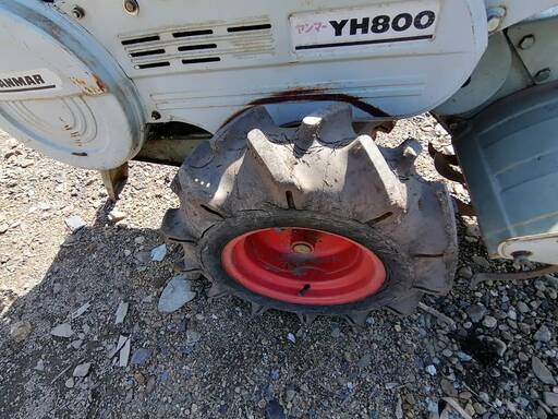 暫らく中断中！ヤンマー　耕運機　YH800　ディーゼル　現状品　直接引取　　