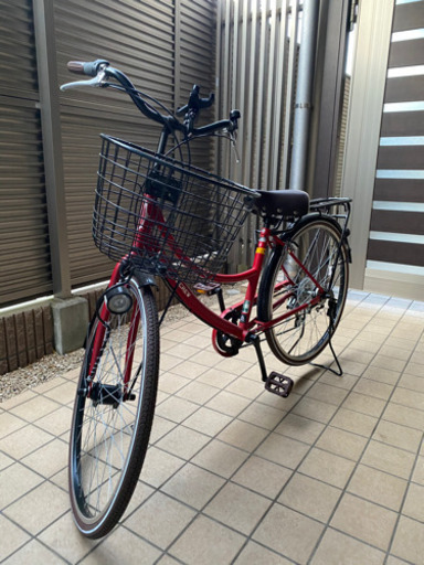 あさひ[ASAHI]  26インチ 外装6段変速 オートライト シティサイクル 自転車 