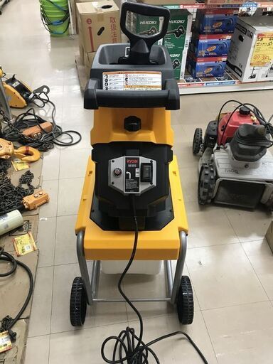 【引取限定】リョービ　GS-2010　ガーデンシュレッダー【うるま市田場】