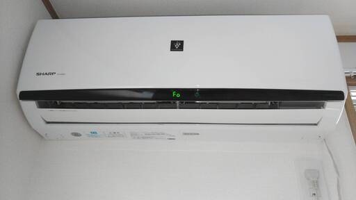 SHARP　セパレート型ルームエアコン AY-H22DH 2019年製　22kw 美品　売ります。配送可能！