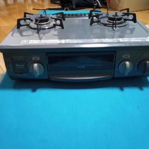 ガスコンロ　都市ガス　リンナイKGM563DG
