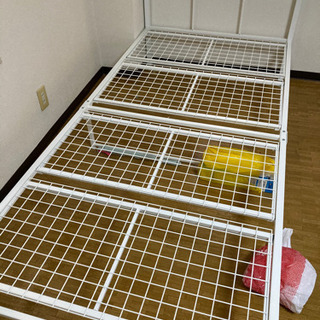 【取引中です】ニトリ　シングルベッド　フレームの画像