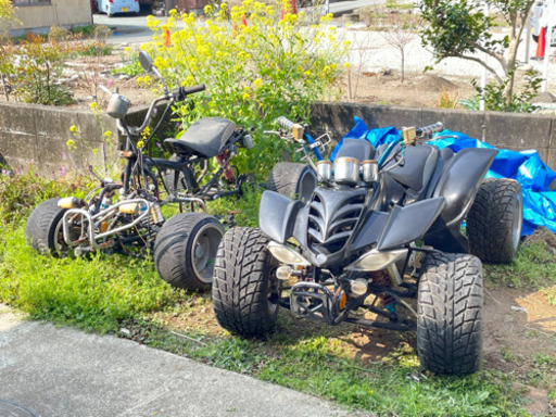 ※直接引取限定※ 2台セット四輪バギー 中華バギー 4輪バギー ミニカー