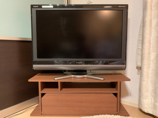SHARP 32型 液晶テレビ 2010年製・テレビボード