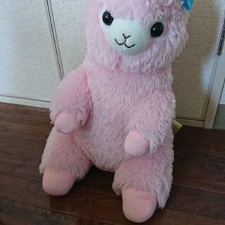 アルパカッソ　ぬいぐるみ(ピンク)