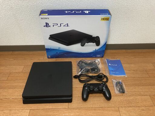 ☆ほぼ新品☆PlayStation 4 ジェット・ブラック 500GB PS4