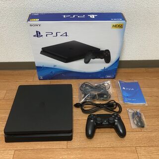 ☆ほぼ新品☆PlayStation 4 ジェット・ブラック 500GB PS4