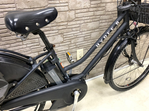新生活応援　東京23区配達無料　新基準 BS ブリジストン HYDEE-B 8.9Ah リチウム 電動自転車 中古☆ハイディーB☆26インチ☆ハイディービー