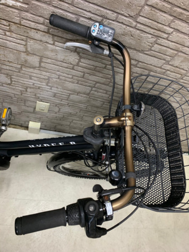 新生活応援　東京23区配達無料　新基準 BS ブリジストン HYDEE-B 8.9Ah リチウム 電動自転車 中古☆ハイディーB☆26インチ☆ハイディービー