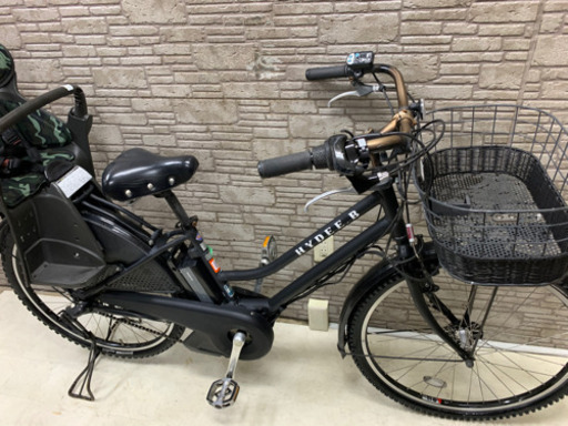 新生活応援　東京23区配達無料　新基準 BS ブリジストン HYDEE-B 8.9Ah リチウム 電動自転車 中古☆ハイディーB☆26インチ☆ハイディービー