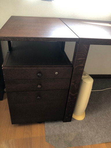 ★引取渡し★ カリモク学習デスク サイドワゴン