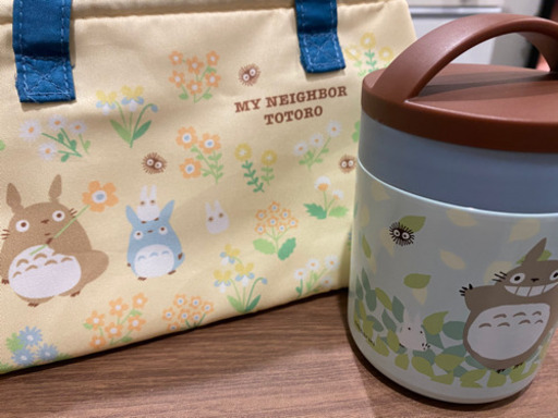 トトロ　スープ容器、弁当箱入れ　半額に値下げしました！
