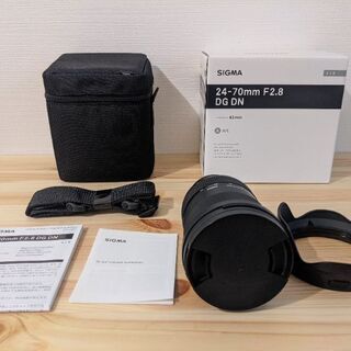 シグマ　24-70 f2.8 art dg dn ソニー　Eマウ...