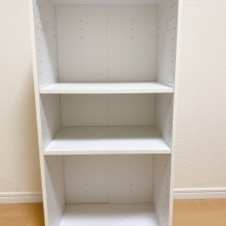 ニトリ　カラーボックス　白