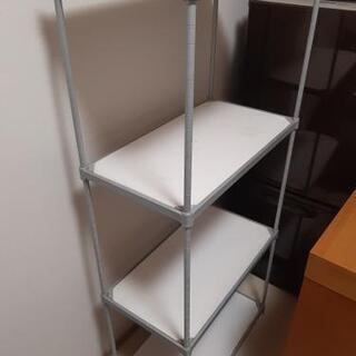 シンプルスチールラック　4段