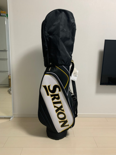 スリクソン　ゴルフバッグ　キャディバック　黒