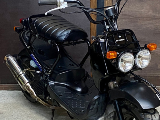 実働 動画有!!  値下げ交渉可 キャブ車 ホンダ ズーマー AF58 タックロールシート 社外マフラー 美車!!