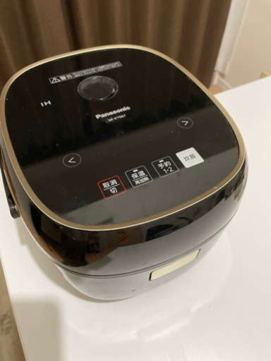 Panasonicの炊飯器（使用期間：約3年）