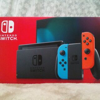 Nintendo Switch　ニンテンドースイッチ ネオンレッド＆ブルー