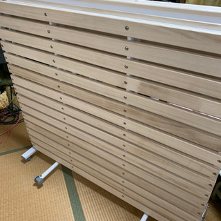 【値下げしました】すのこベッド　セミダブル