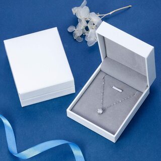 😸【新品・未使用品】「CZダイヤモンド（キュービック・ジルコニア）ネックレス 管理No4『基本送料無料』の画像