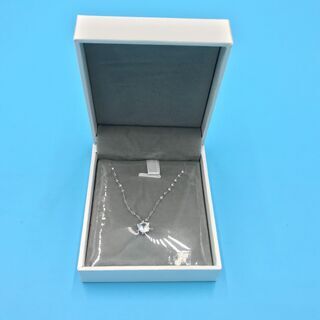 😸【新品・未使用品】「CZダイヤモンド（キュービック・ジルコニア）ネックレス 管理No4『基本送料無料』の画像