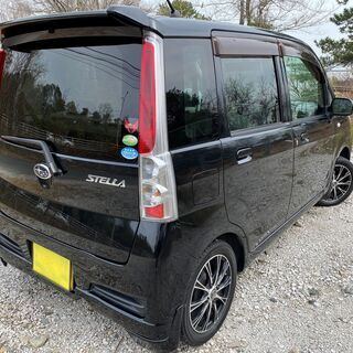 【車検付・令和５年Ⅰ月】スバル　ステラ　平成２２年式　人気の黒　の画像