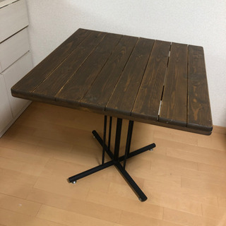 カフェテーブル　おしゃれ　木　ナチュラル