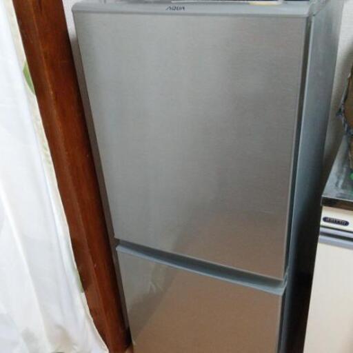 AQUA AQR-13G(S)2ドア冷蔵庫 126L 保証書付き 1人暮らしに是非！