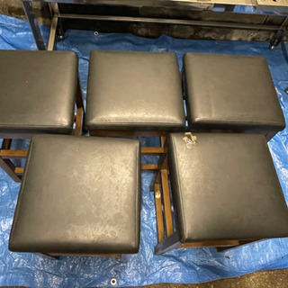 カウンター用椅子4脚　の画像