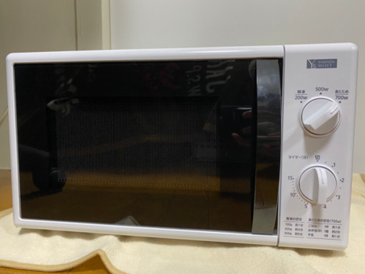 【ほぼ未使用品】2020年製ヤマダ電気電子レンジ　YMW-M17GW5
